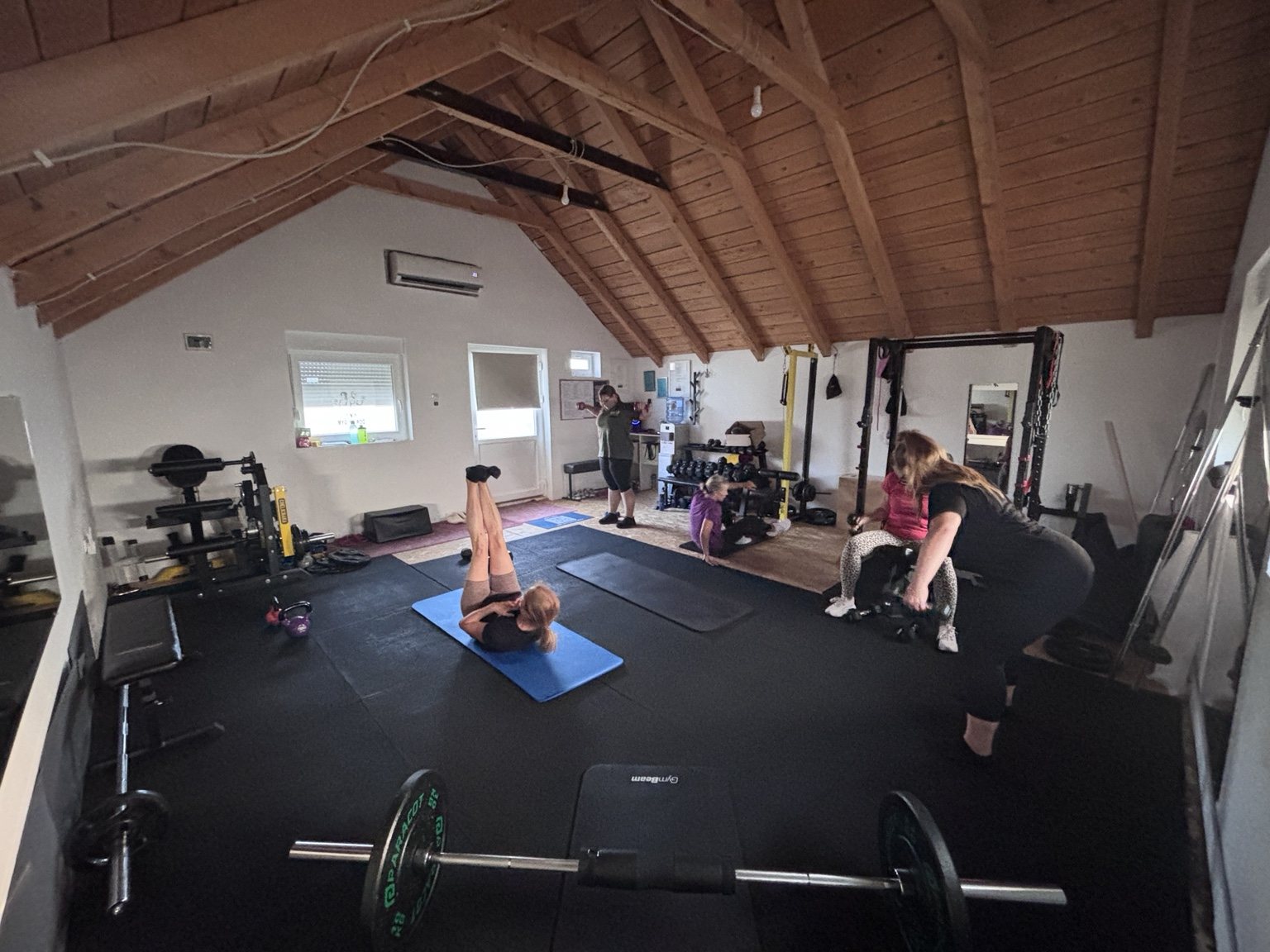 Trening u DOR FIT teretani